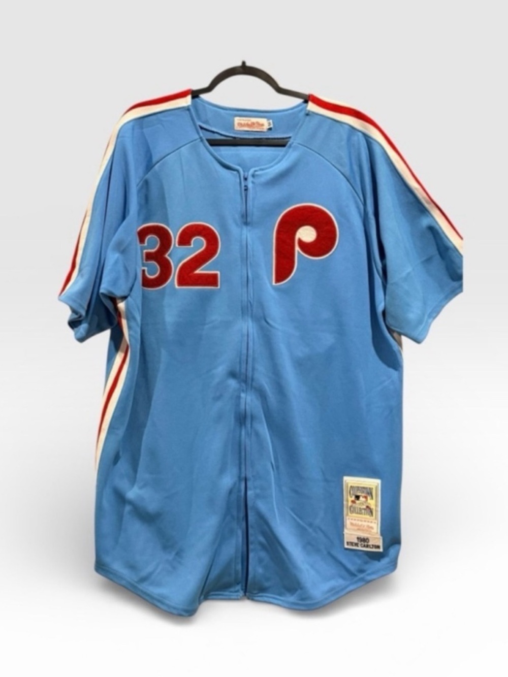 Mitchell and Ness Philadelphia Phillies Steve Carlton Jersey Size 54